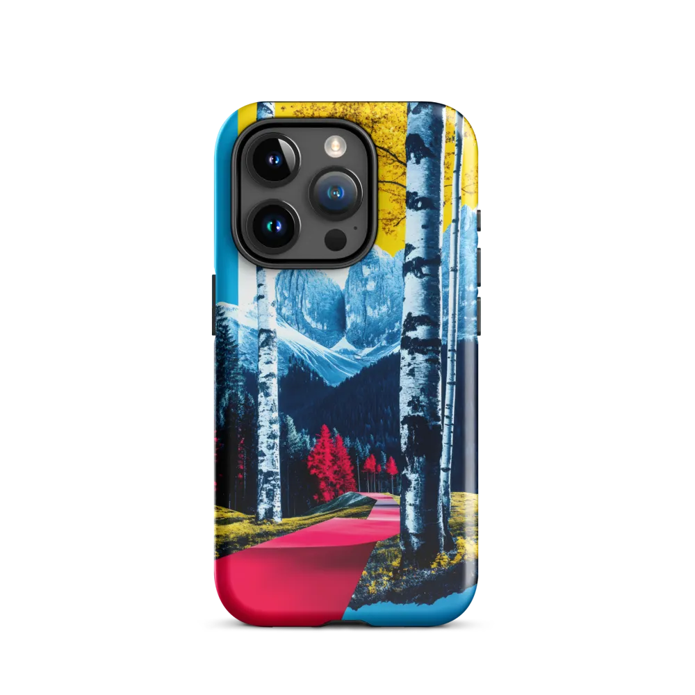 Vibrant Pathways in a Surreal Landscape