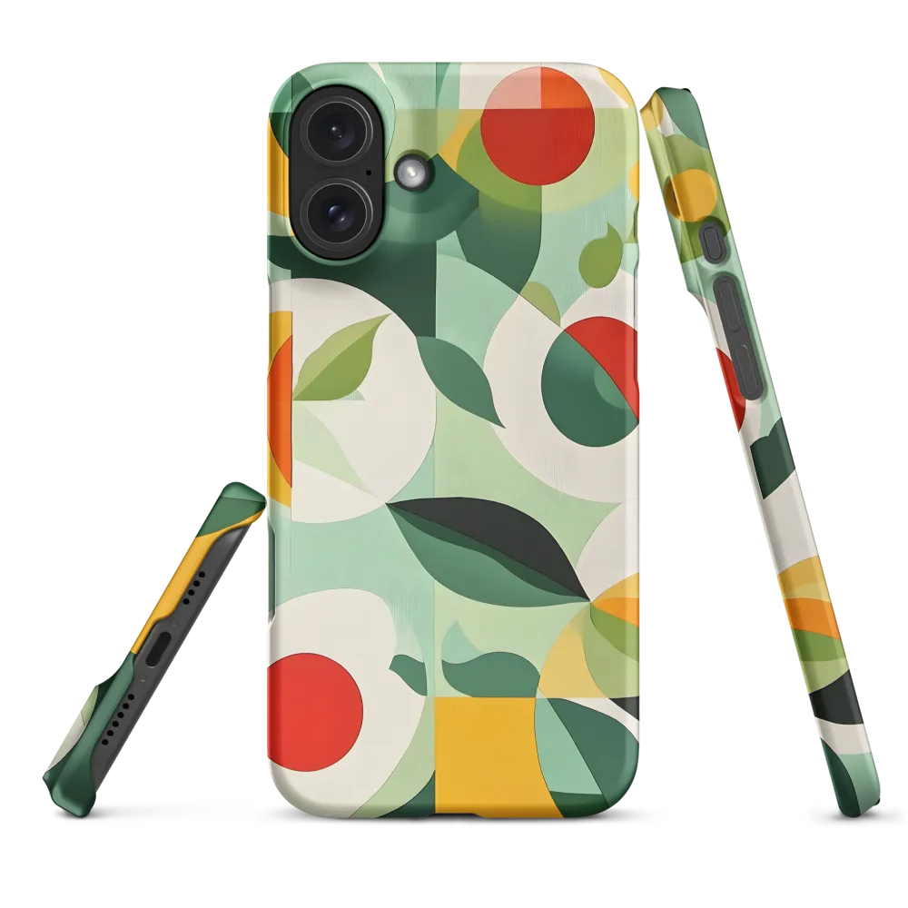 Harmony in Shapes: A Playful Abstract Design