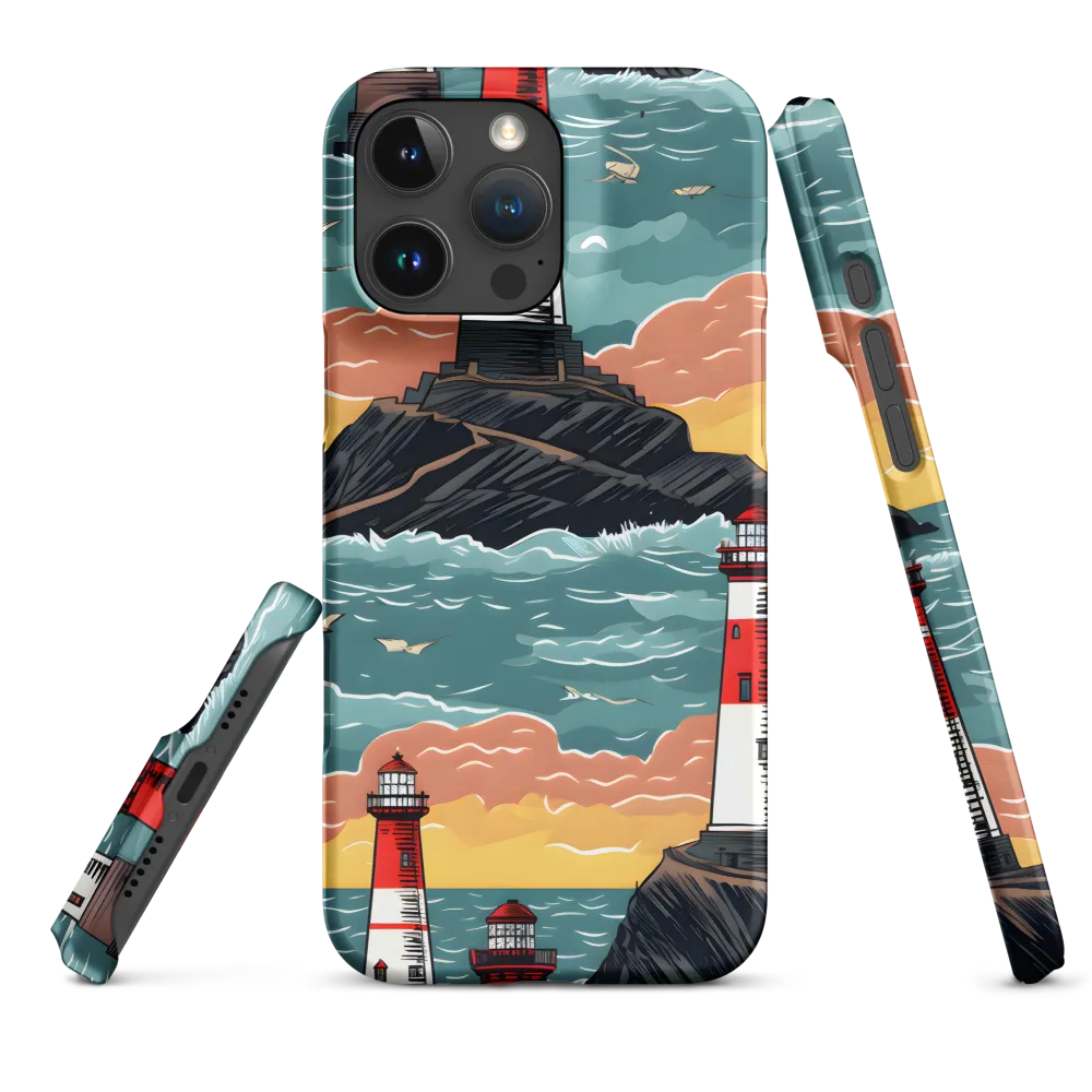 Lighthouses in a Whimsical Ocean