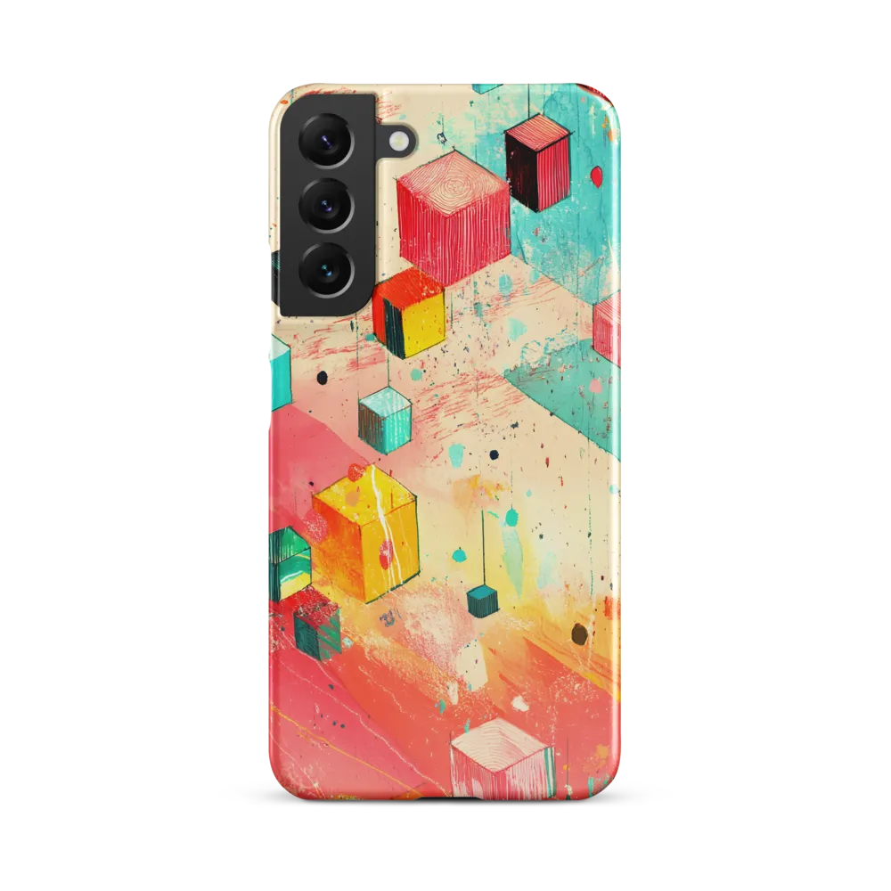 Suspended Cubes in Colorful Abstraction