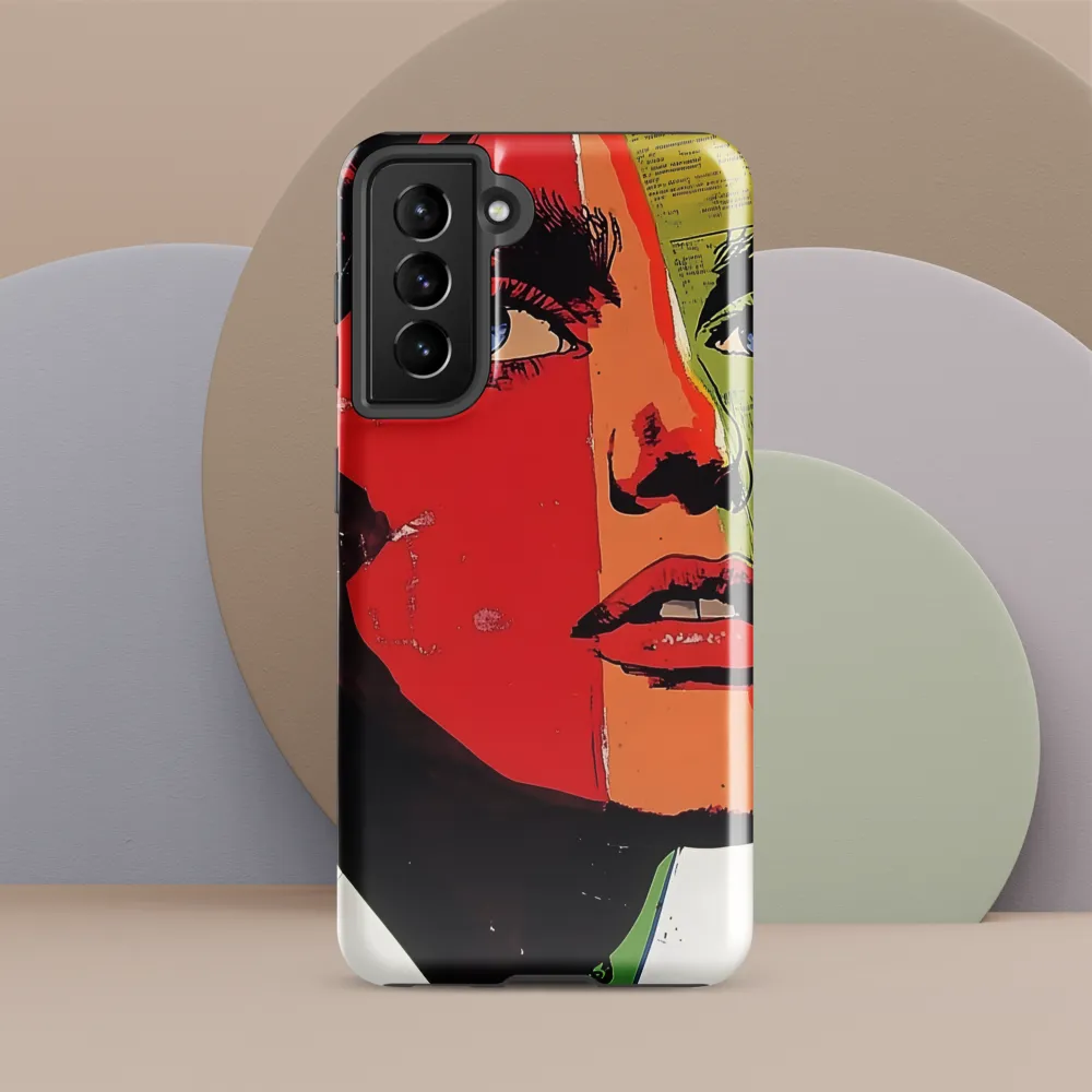 Vibrant Expressions: A Pop Art Portrait