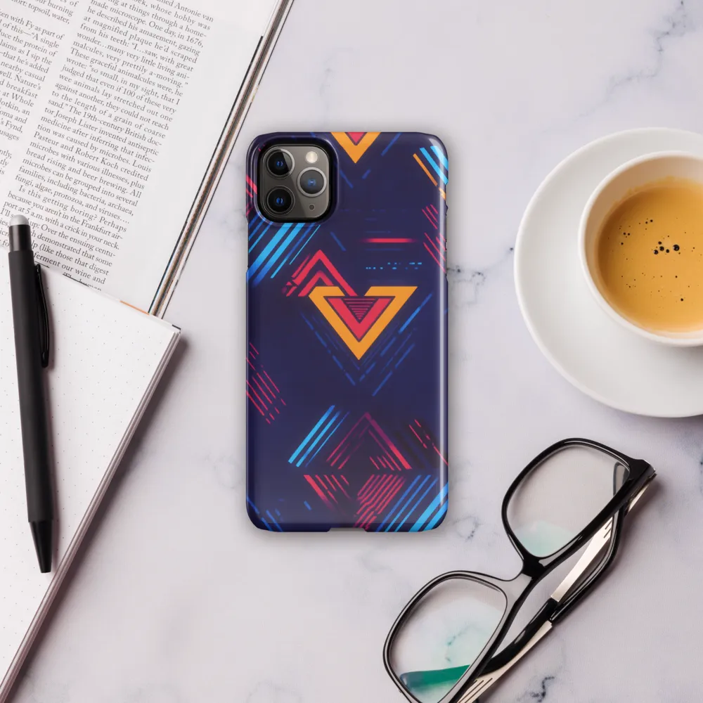 Dynamic Geometric Symphony | Phone Case |  11 Pro Max | Snap Case | Glossy