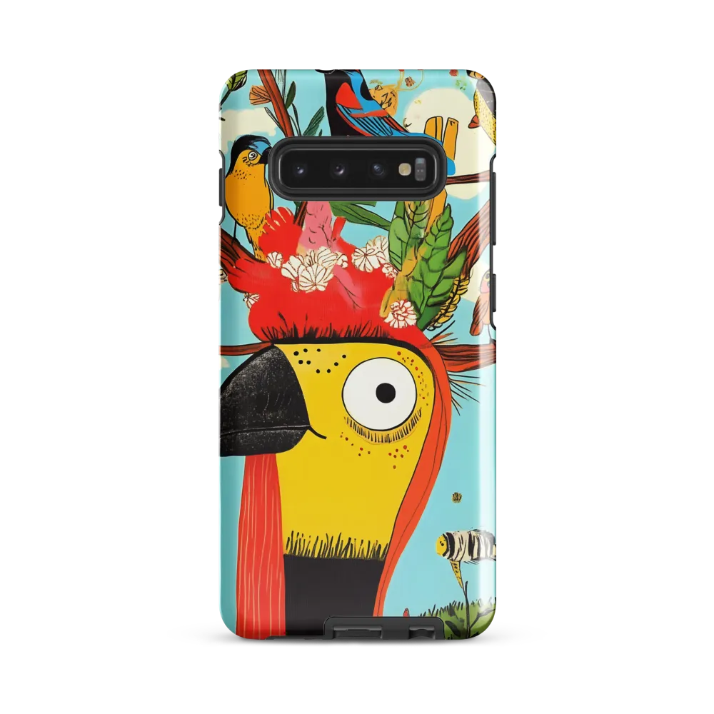 Harmony of Feathered Friends | Phone Case |  S10 Plus | Tough Case | Glossy