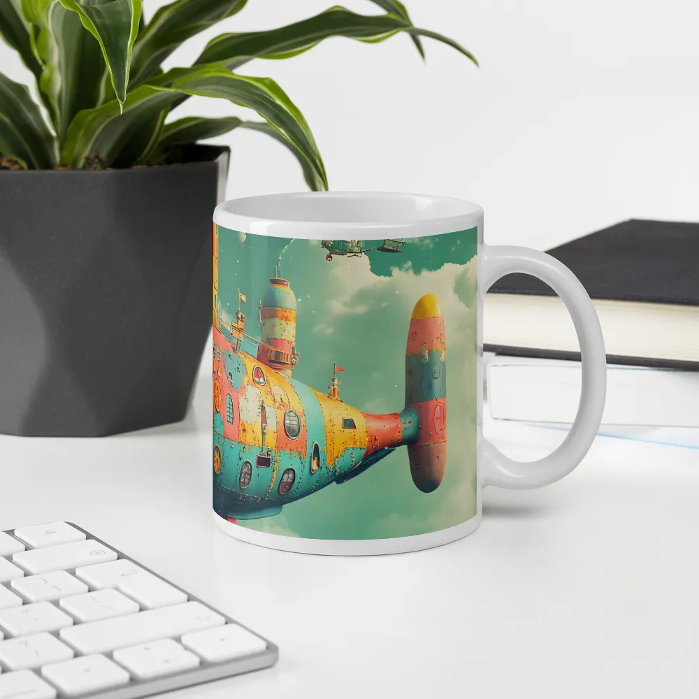 Submerged Dreams: A Whimsical Voyage | Mugs | Multiple Sizes & Colors