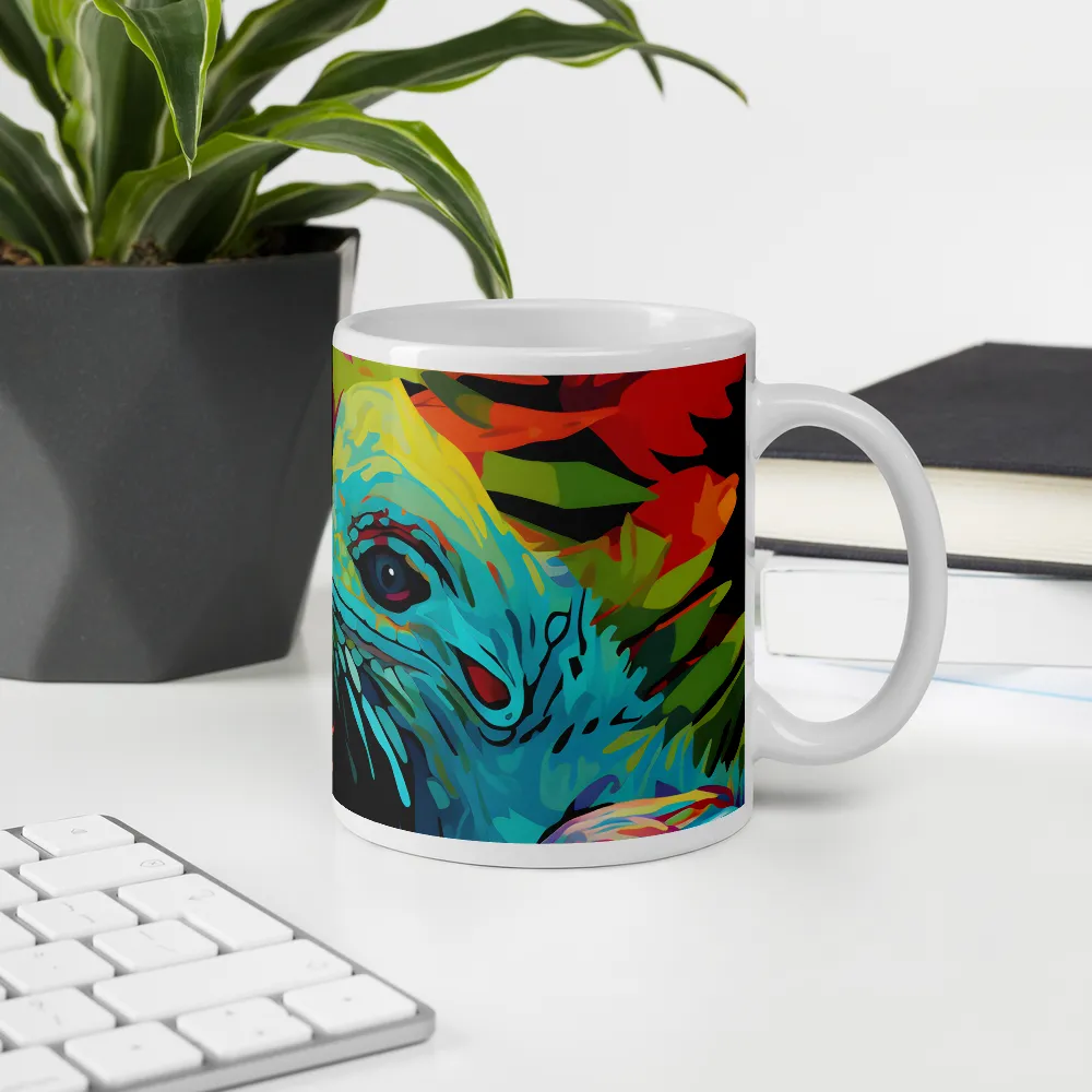 Vibrant Reptilian Harmony | Mugs | Multiple Sizes & Colors