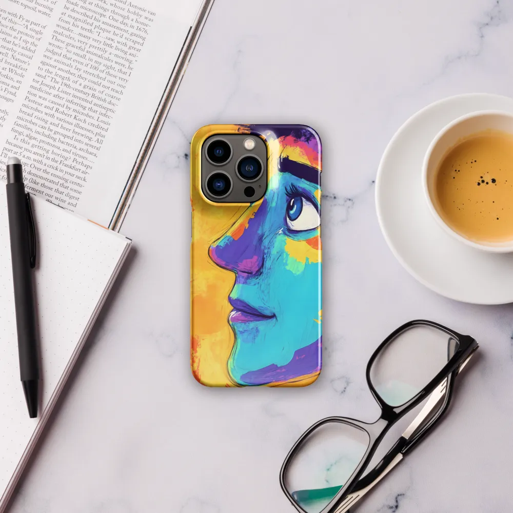 Whispers of Curiosity | Phone Case |  14 Pro | Snap Case | Glossy