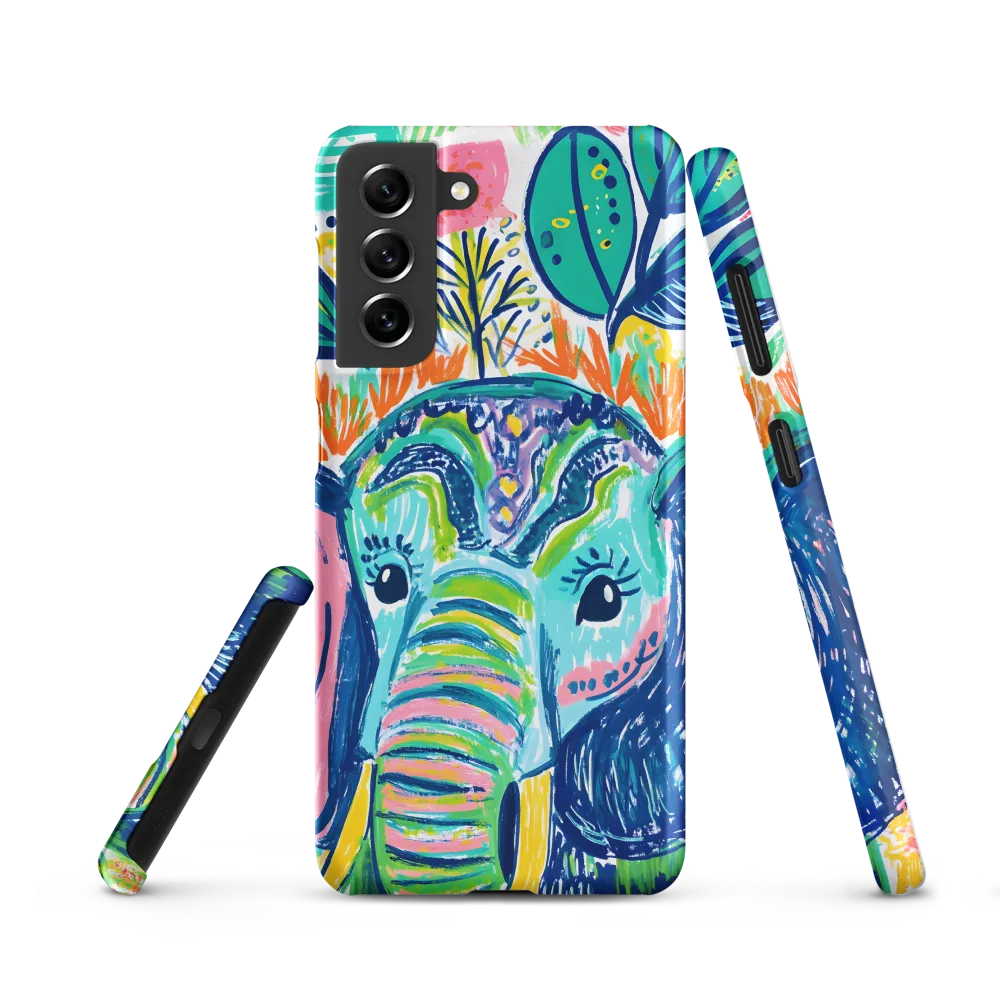 Whimsical Elephant Portrait