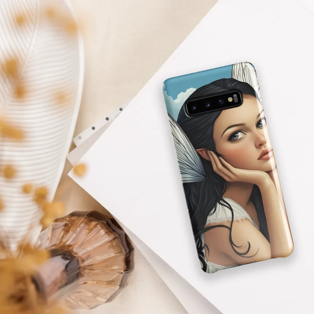 Whispers of the Fairy | Phone Case |  S10 Plus | Snap Case | Glossy