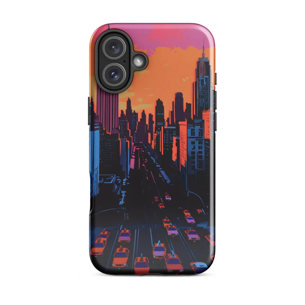 Sunset Over Skyscrapers