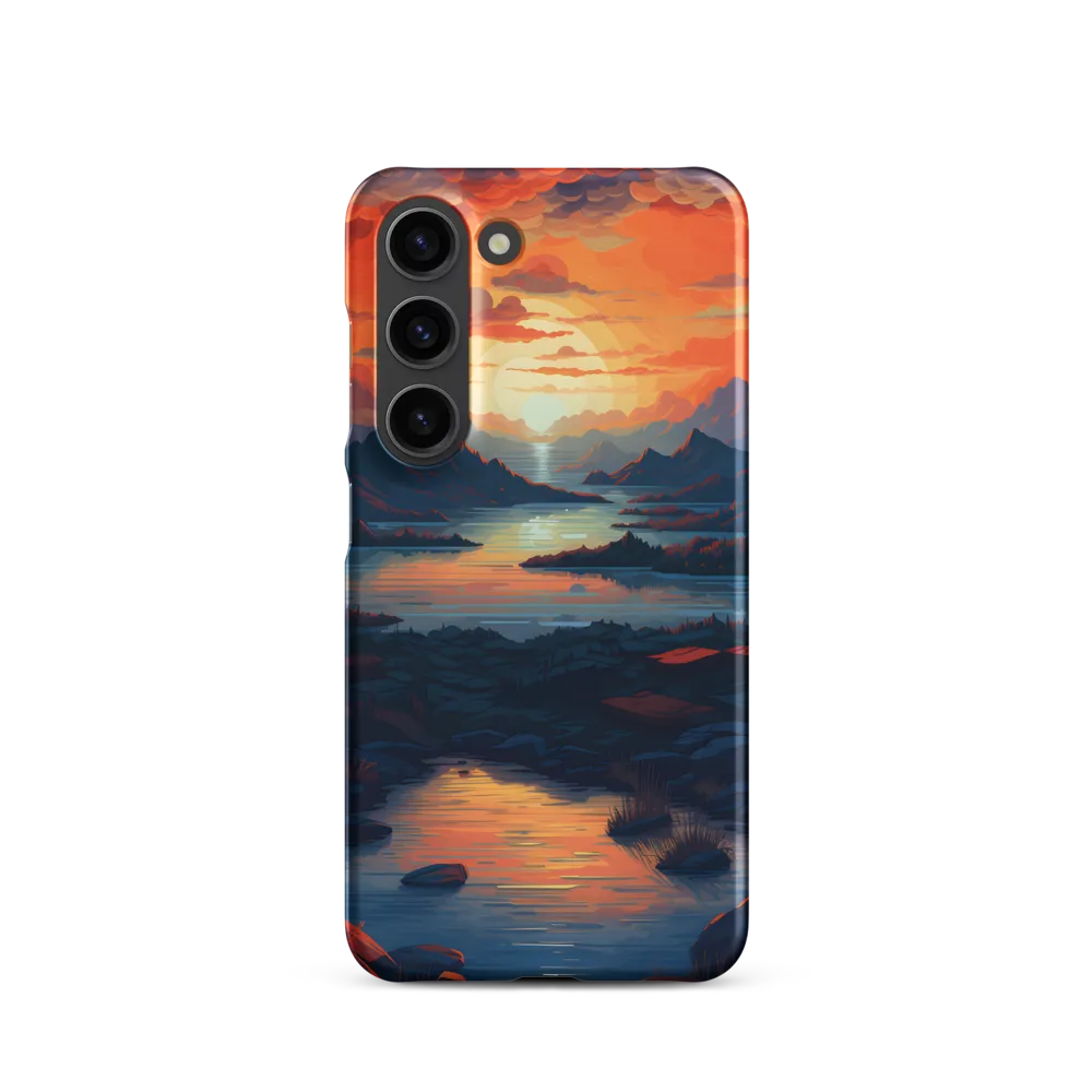 Ethereal Evening: A Digital Dusk