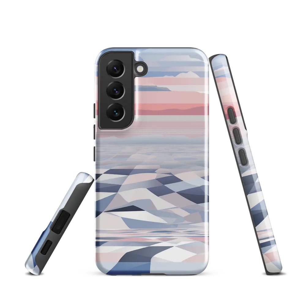 Serenity in Abstraction | Phone Case |  S22 | Tough Case | Glossy