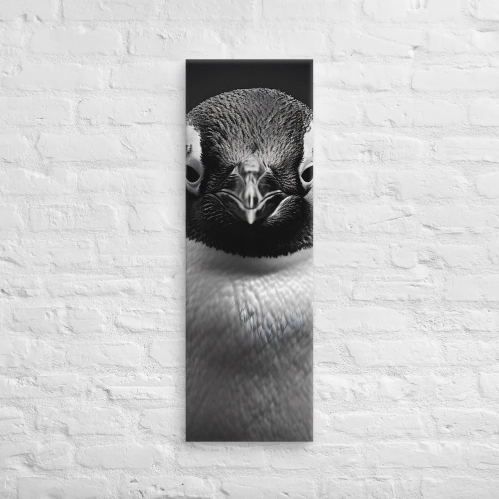 Majestic Penguin Portrait | Canvas | 12″×36″