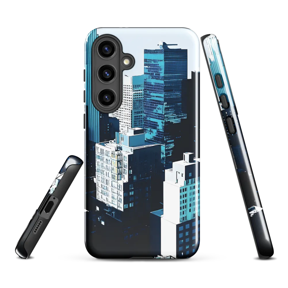 Urban Serenity: A Minimalist Cityscape