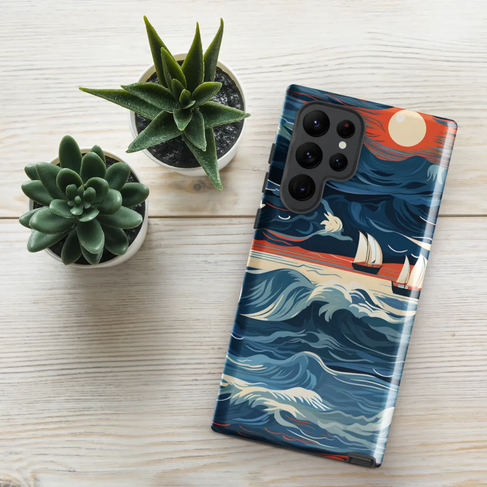Ocean Whispers: A Voyage at Dusk