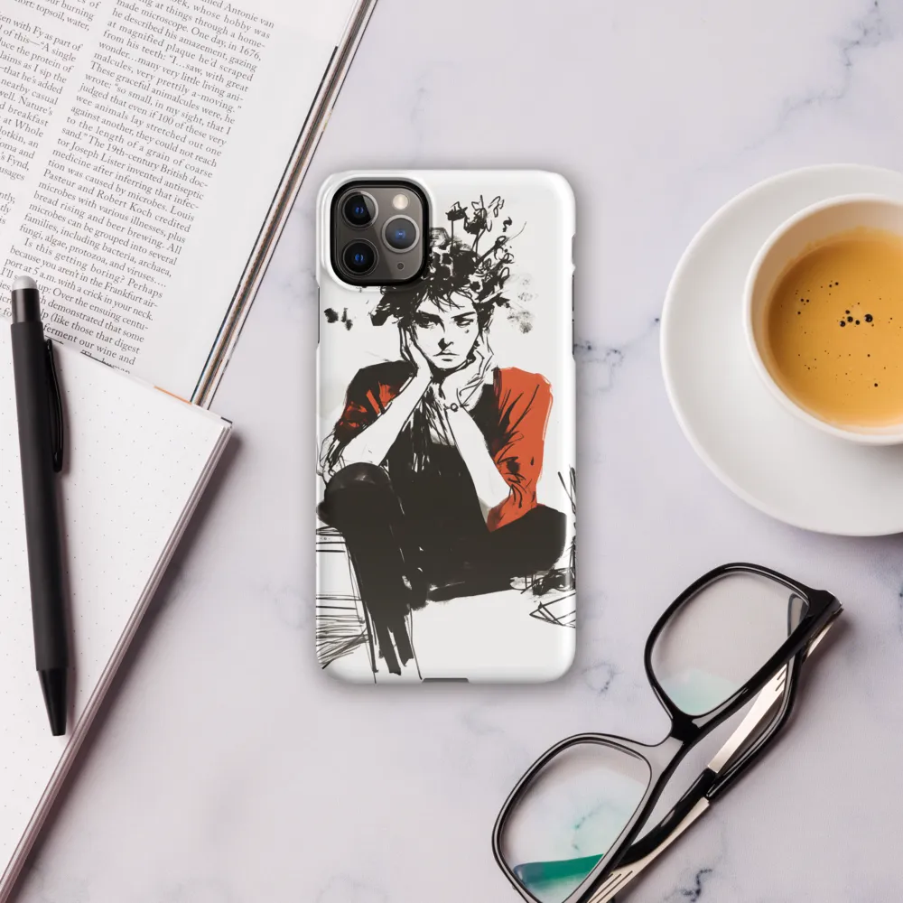 Contemplation Amidst Creativity | Phone Case |  11 Pro Max | Snap Case | Glossy