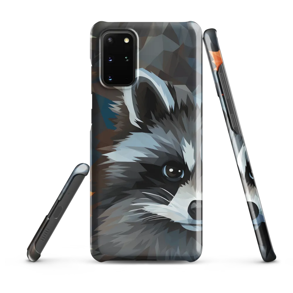Whispers of Autumn: The Raccoon's Gaze