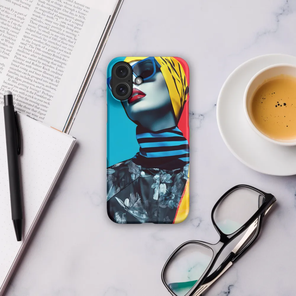 Vibrant Elegance in Modern Fashion | Phone Case |  16 Plus | Snap Case | Matte