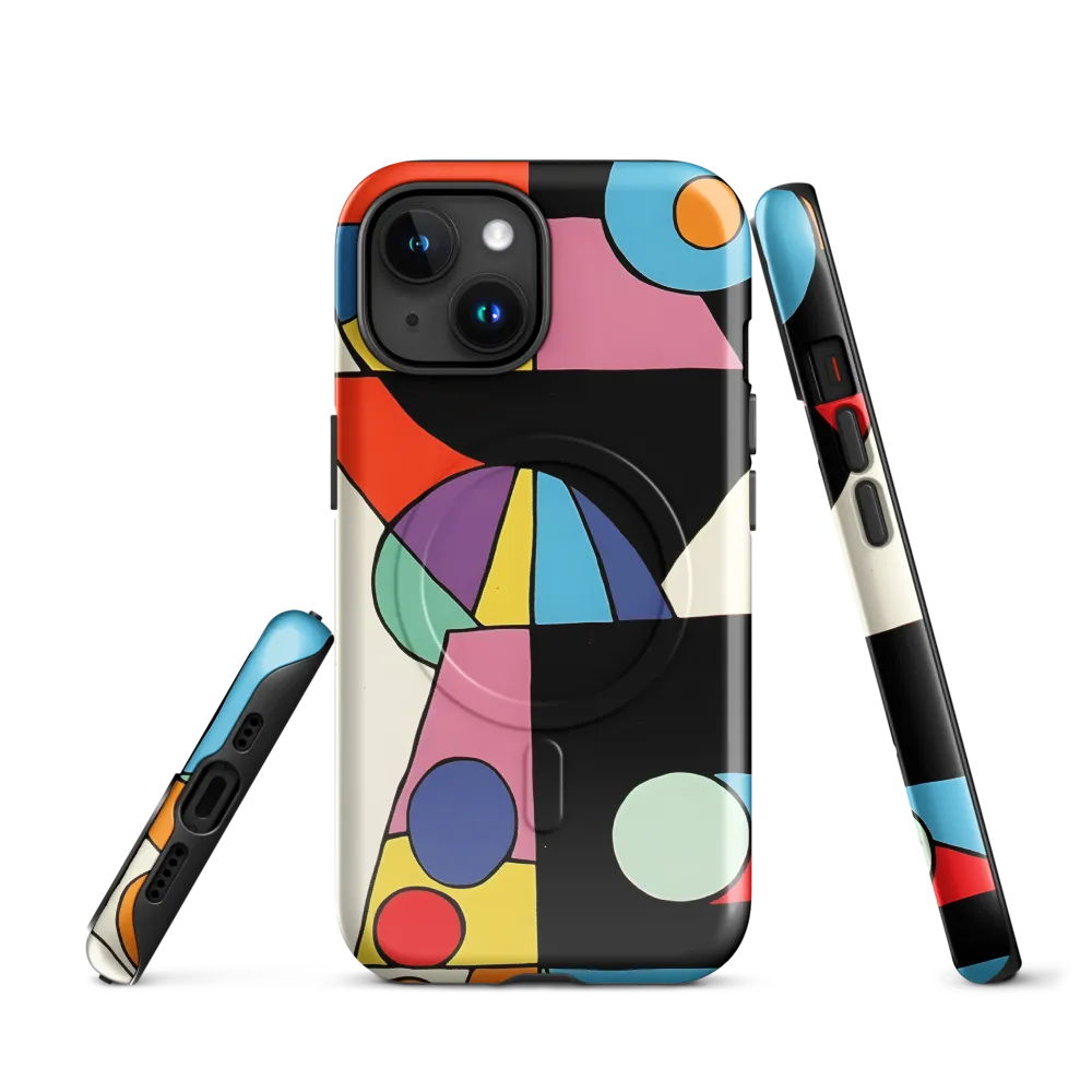 The Play of Shapes | Phone Case |  15 | MagSafe® Tough Case | Glossy