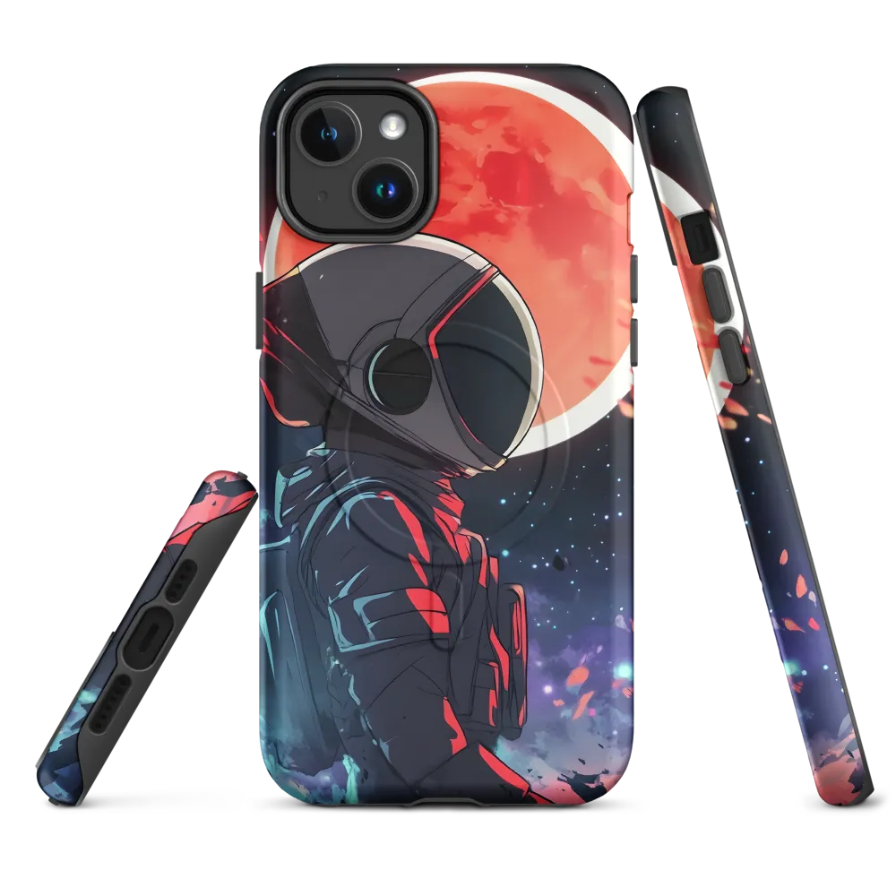 Celestial Voyage: The Dream of an Astronaut | Phone Case |  14 Plus | MagSafe® Tough Case | Matte