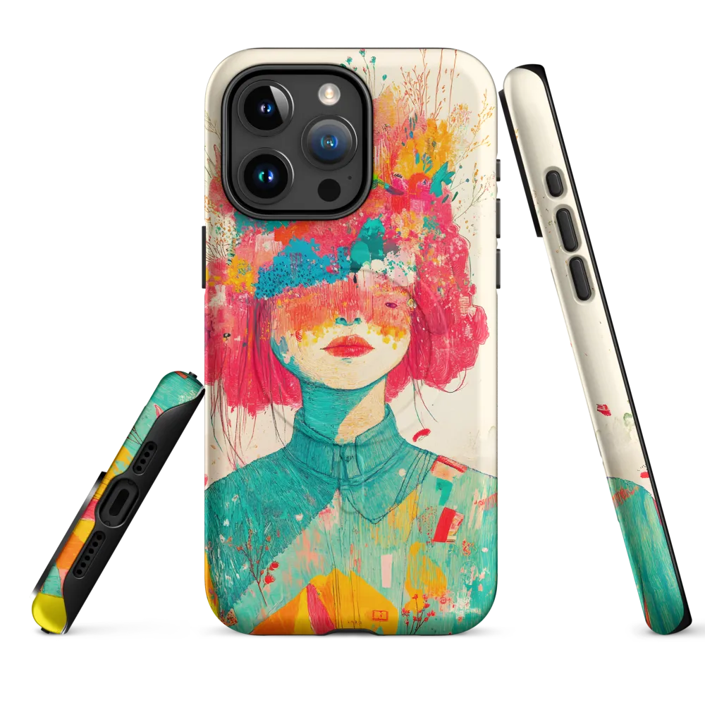 Whimsical Floral Portrait