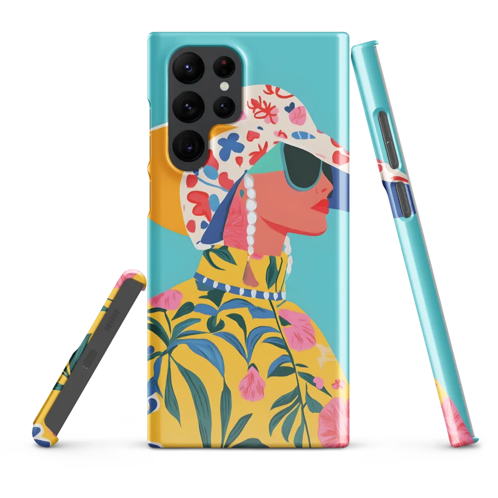 Tropical Confidence: A Fashion Portrait