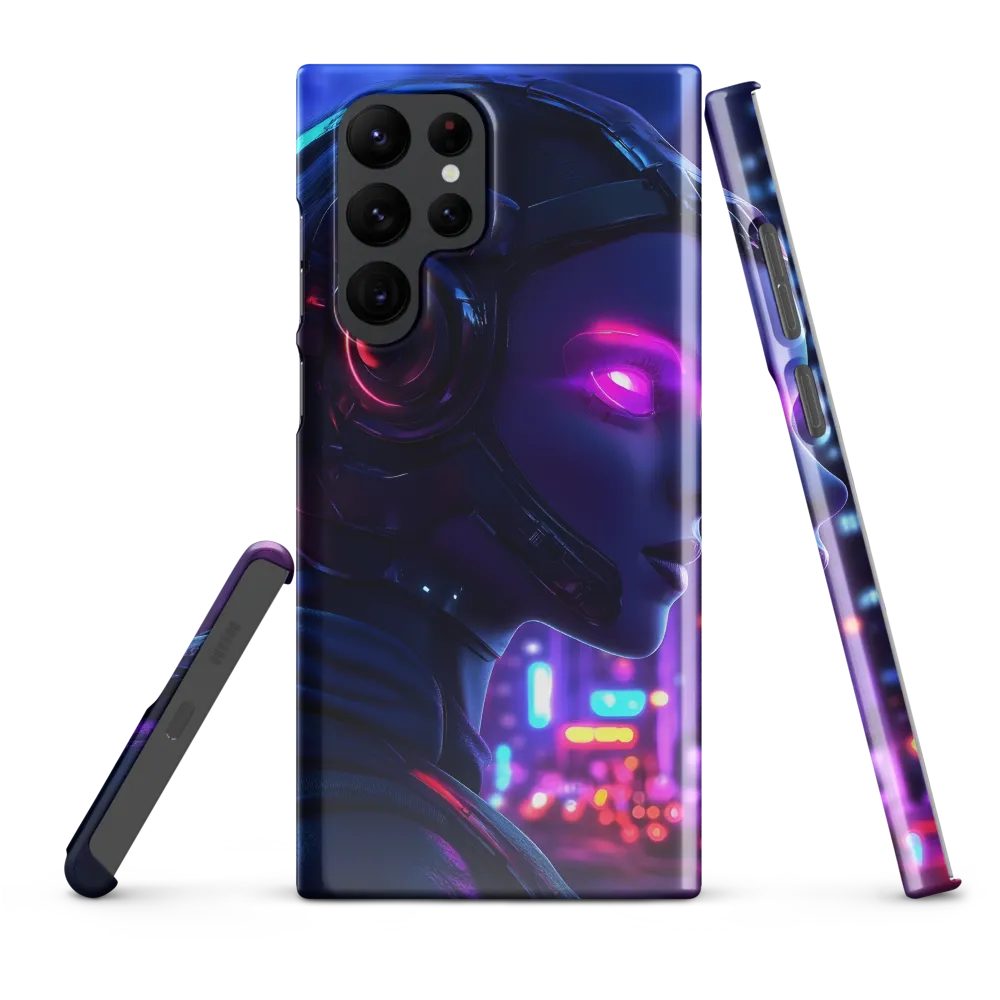 Neon Dreams: A Cyborg's Mystique