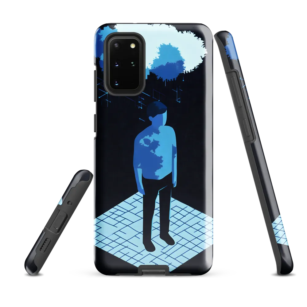 Reflections in Blue