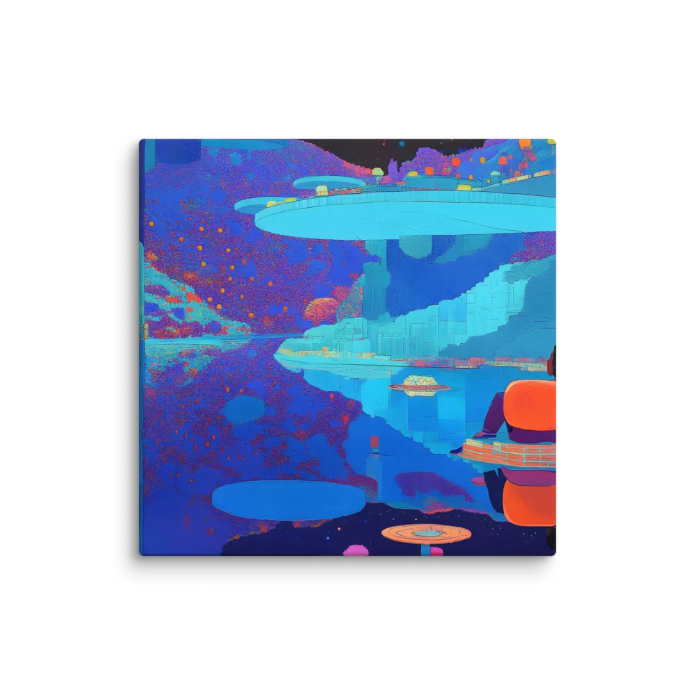 Reflections of Serenity | Canvas | 18″×18″