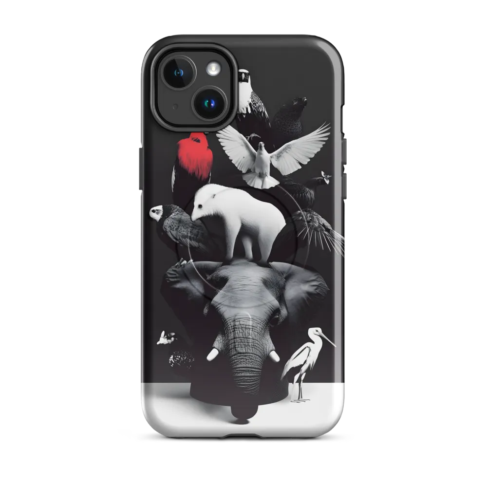 Harmony in Contrast | Phone Case |  14 Plus | MagSafe® Tough Case | Glossy