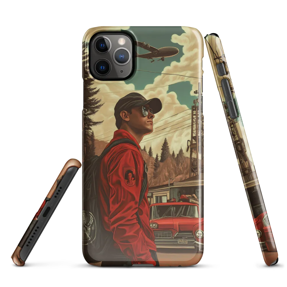 Navigating Dreams: A Surreal Adventure | Phone Case |  11 Pro Max | Snap Case | Glossy