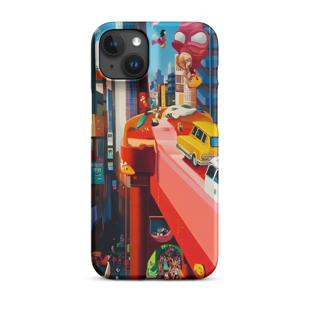 Urban Whimsy: A Colorful Cityscape