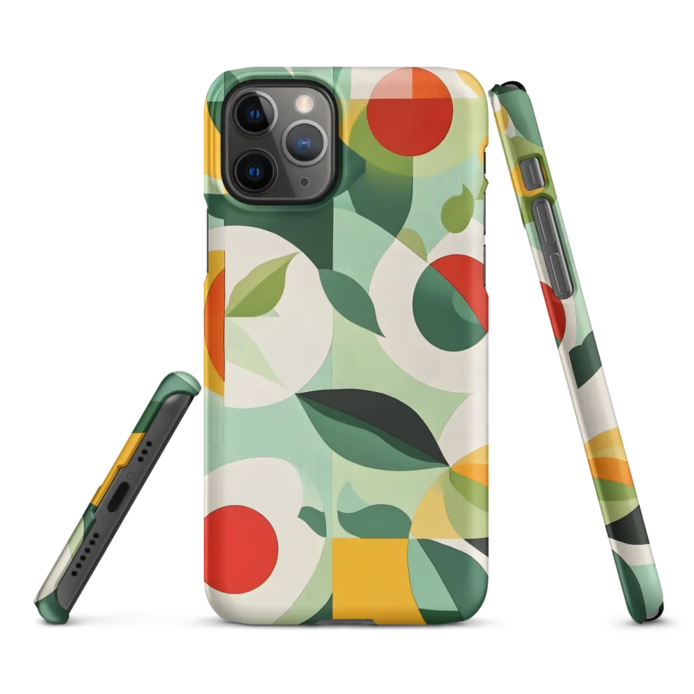 Harmony in Shapes: A Playful Abstract Design