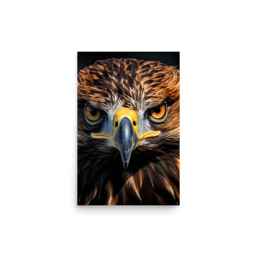 The Intensity of the Eagle | Poster | 12″×18″