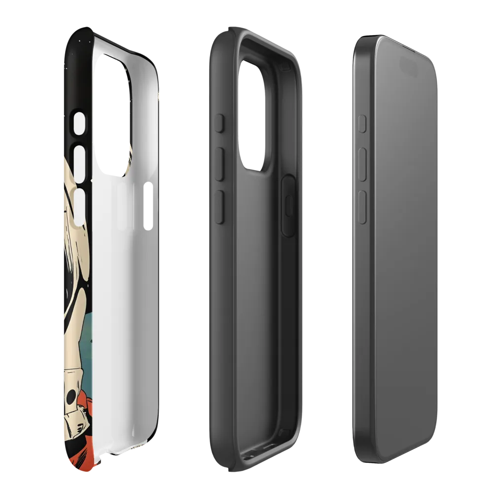 Gaze of the Astronaut | Phone Case |  15 Pro | Tough Case | Matte