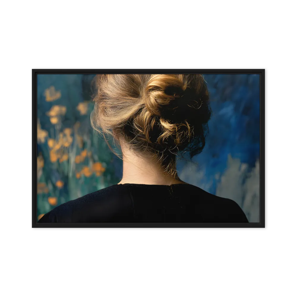 Whispers of Tranquility | Canvas with Black Frame | 24″×36″