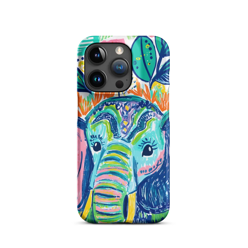Whimsical Elephant Portrait