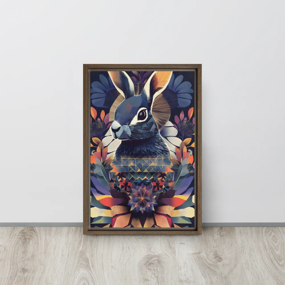 Ethereal Bunny: A Geometric Wonderland
