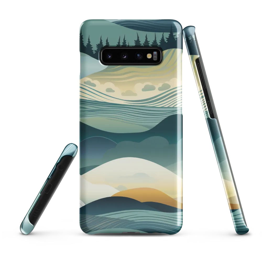 Harmonic Landscapes | Phone Case |  S10 Plus | Snap Case | Glossy