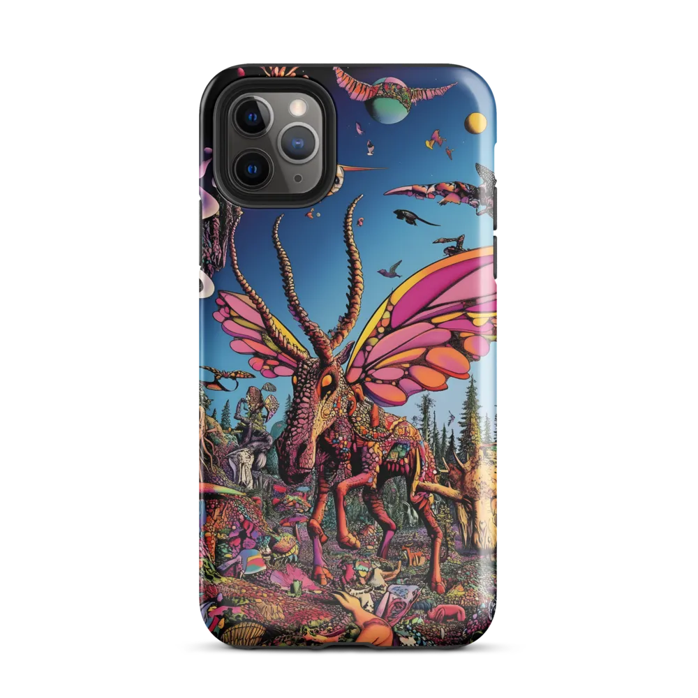 Ethereal Realms: The Butterfly Beast | Phone Case |  11 Pro Max | Tough Case | Glossy