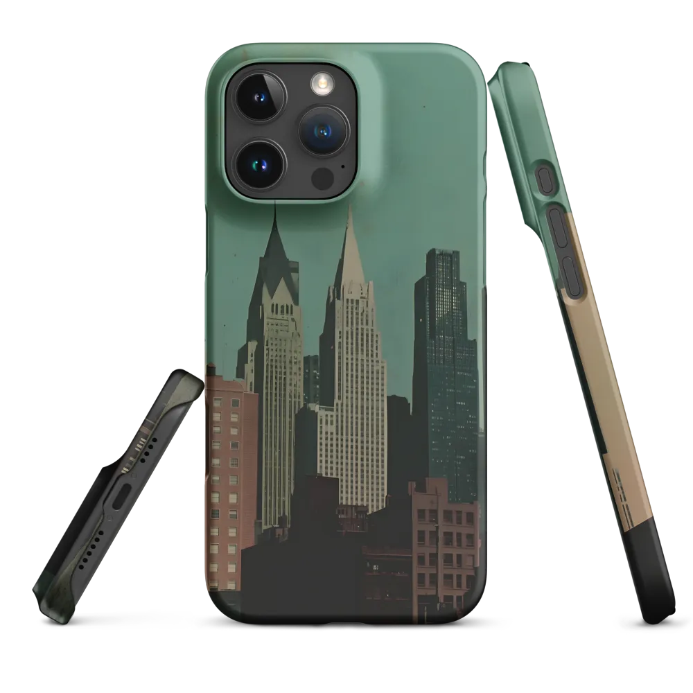 Urban Nostalgia: A Retro Cityscape