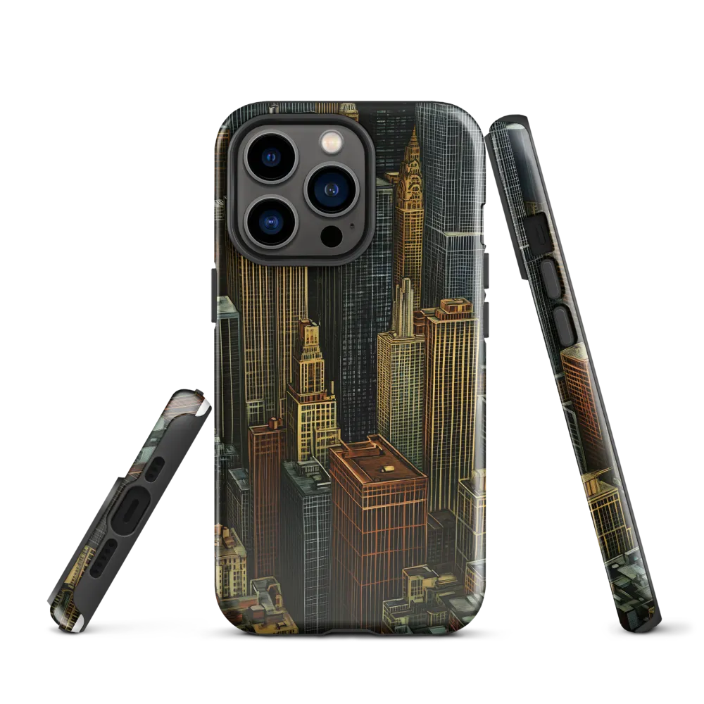 Urban Elegance: A Golden Cityscape