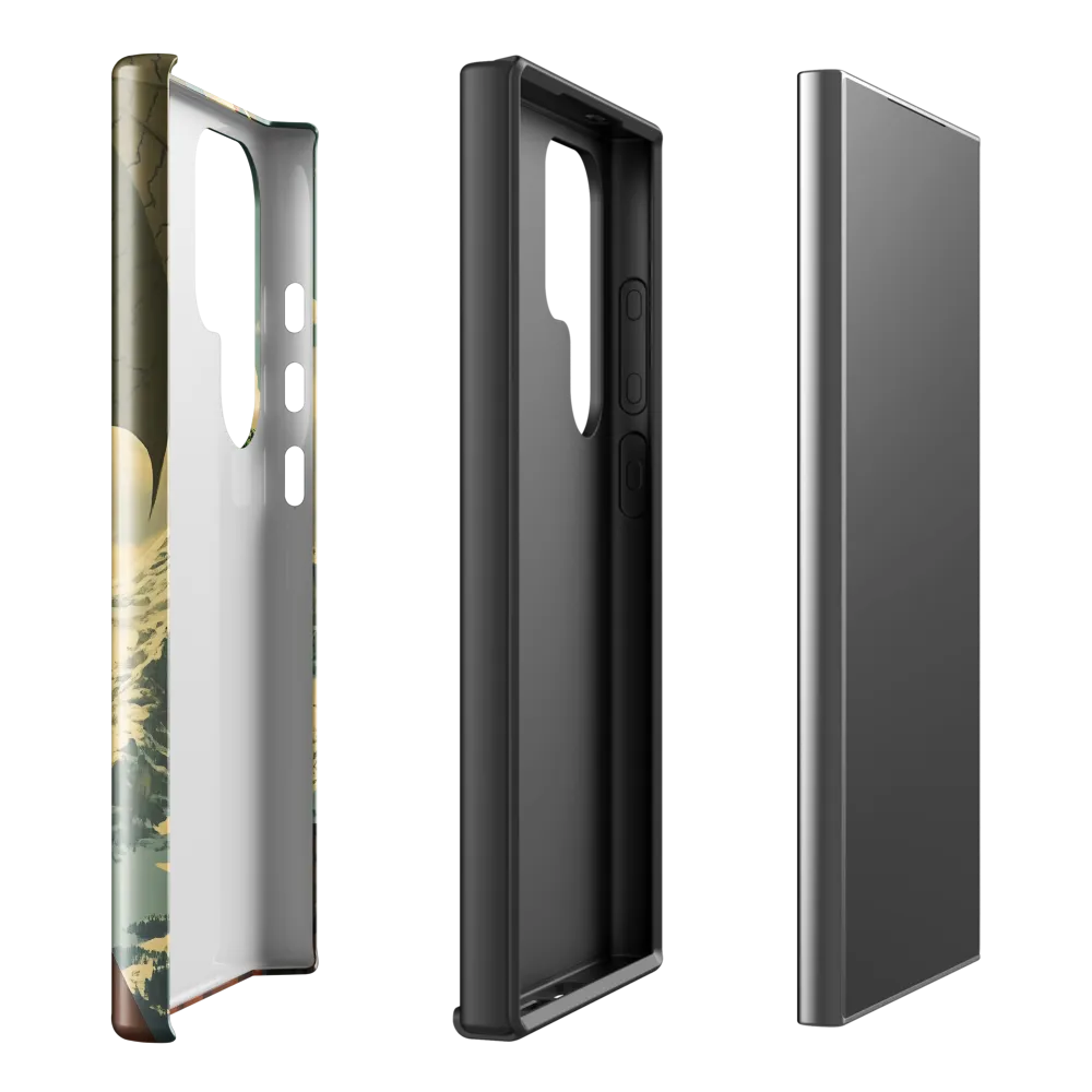 Mystic Harmony: The Dragon Keeper | Phone Case |  S24 Ultra | Tough Case | Glossy