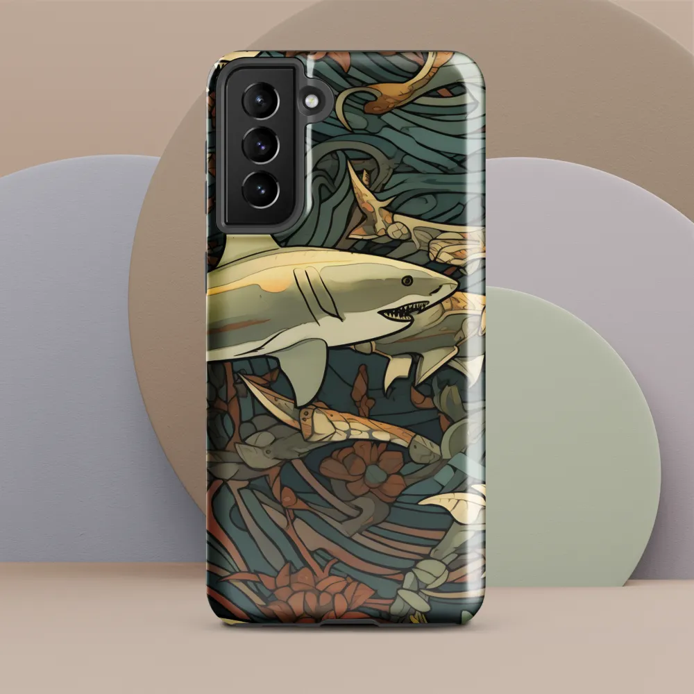 Dynamic Harmony of Sharks and Flora