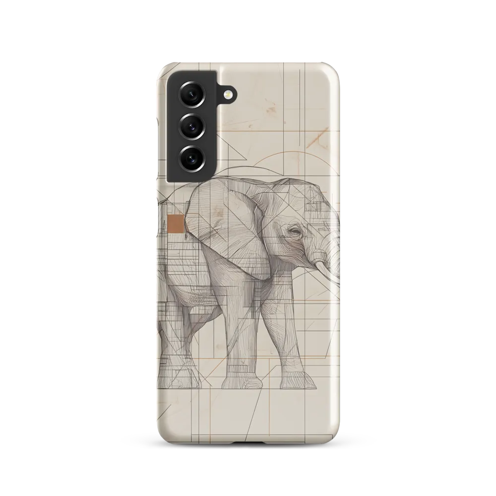 Geometric Elegance: The Steel Elephant