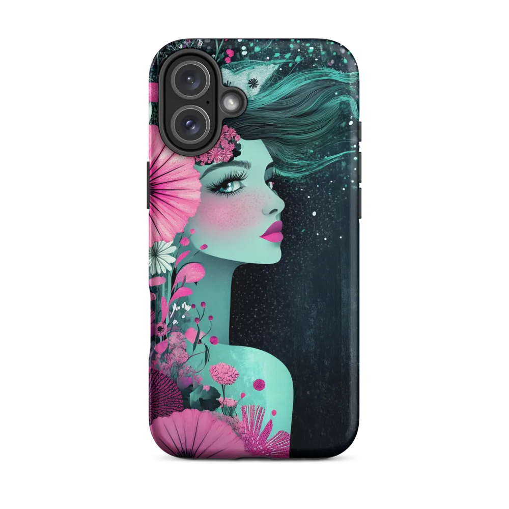 Floral Harmony: Portrait of Serenity