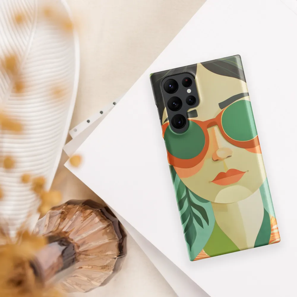 Bold Serenity: A Modern Portrait