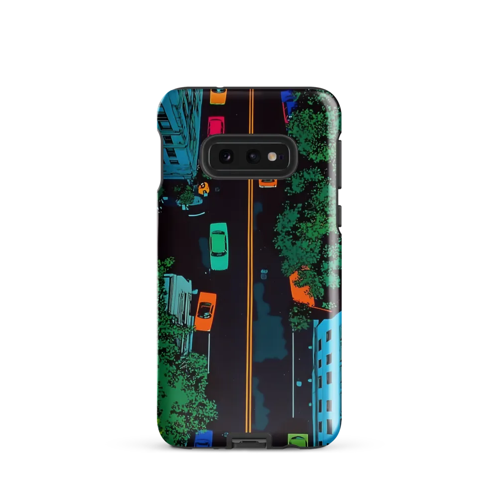 Urban Pulse: A Colorful Intersection