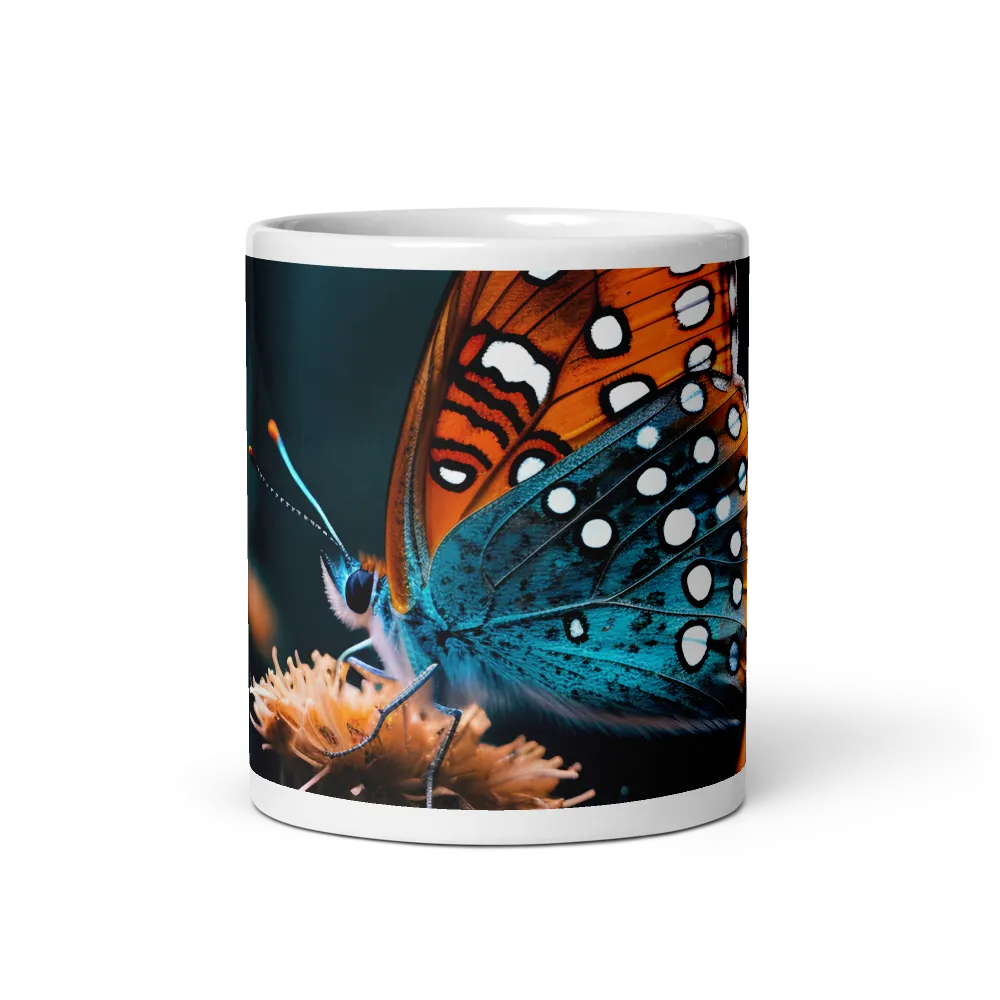 Whispers of Color: The Butterfly's Embrace | Mugs | Multiple Sizes & Colors