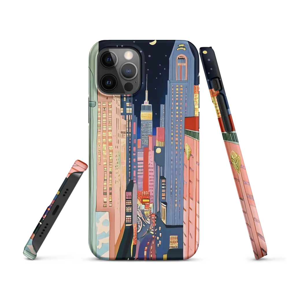 Urban Dreamscape: A Pop Art Night | Phone Case |  12 Pro | Snap Case | Matte