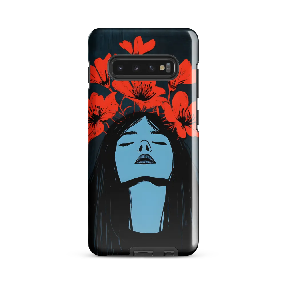 Crowned in Bloom | Phone Case |  S10 Plus | Tough Case | Glossy